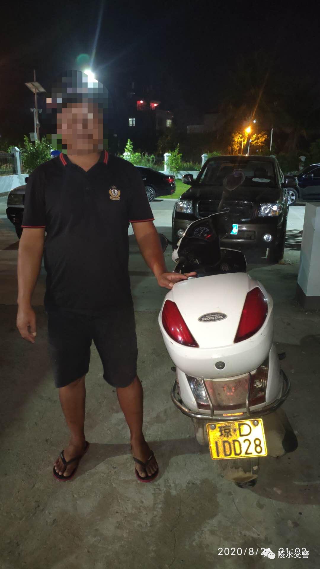 陵水公安交警再曝光酒驾,醉猫被查获