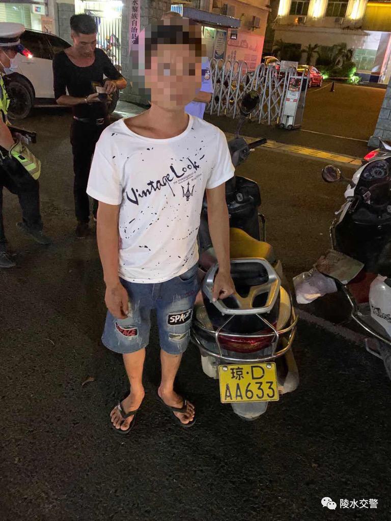 陵水公安交警再曝光酒驾,醉猫被查获