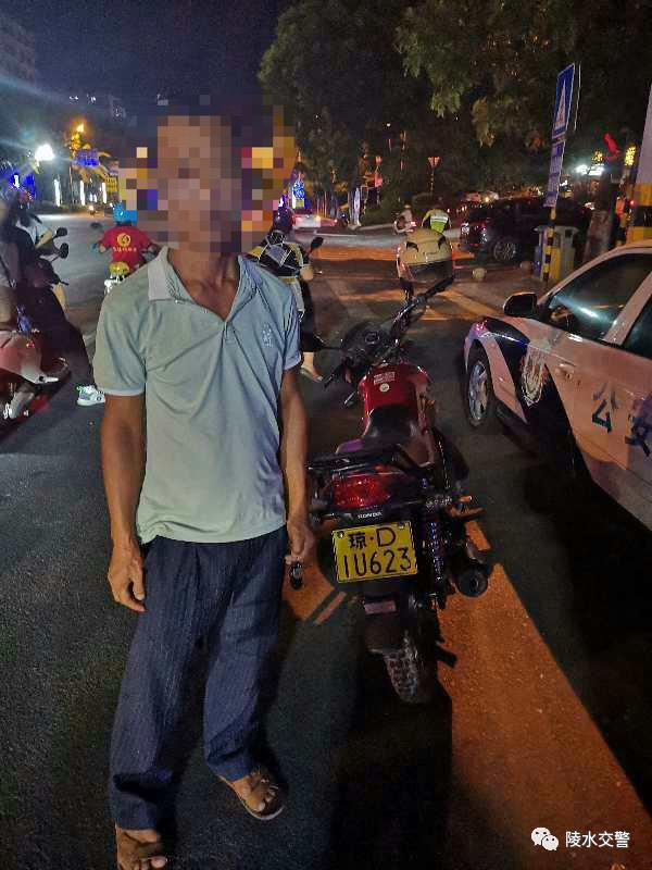 陵水公安交警再曝光酒驾,醉猫被查获