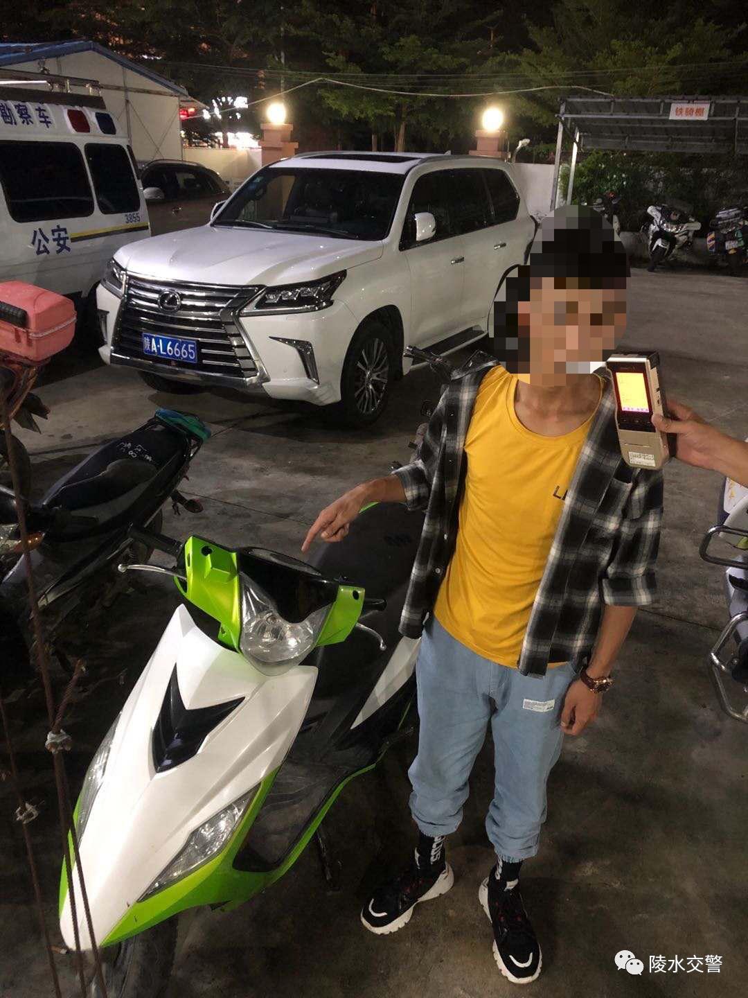 陵水公安交警再曝光酒驾,醉猫被查获