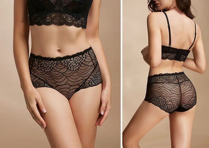 这条优雅精致、凉爽如风的蕾丝*裤内**,是你藏不住的女人味