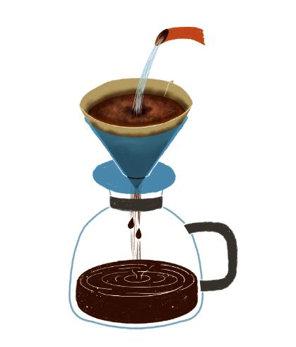 手冲咖啡技巧教程,手冲咖啡注水手法