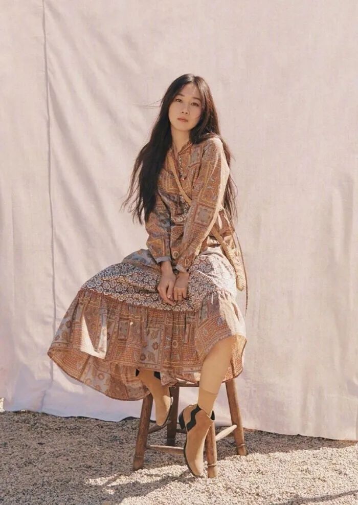 孔孝真二十岁,孔孝真私服穿搭简约时尚又高级