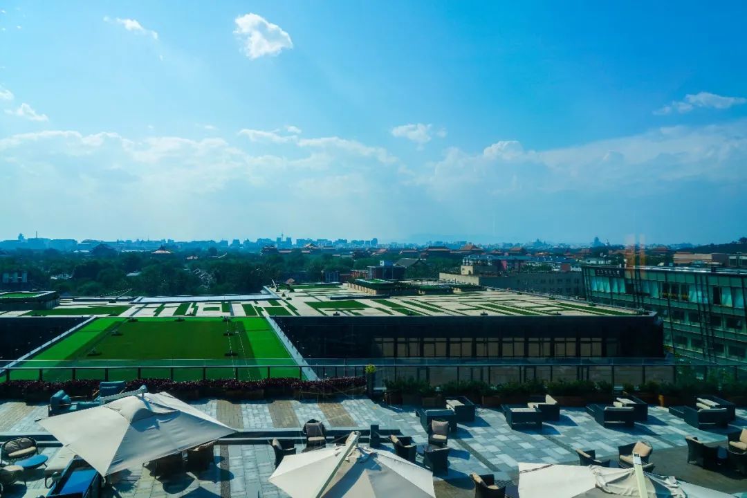 坐标北京王府井文华东方，这大概是离故宫最近的房间？