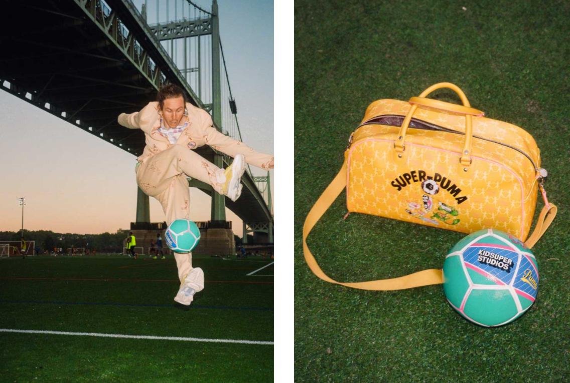 puma和kidsuperstudios联名款,kidsuper和puma联名足球衣