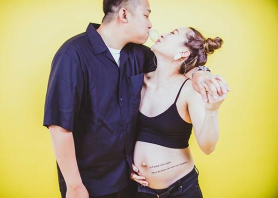 日本小哥专拍孕妇妈妈“潮流时刻”！每一张都像大片