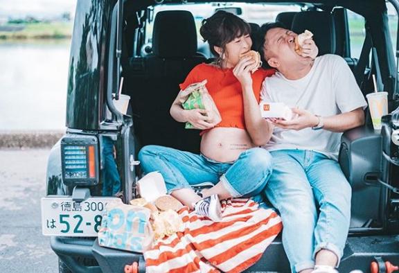 日本小哥专拍孕妇妈妈“潮流时刻”！每一张都像大片