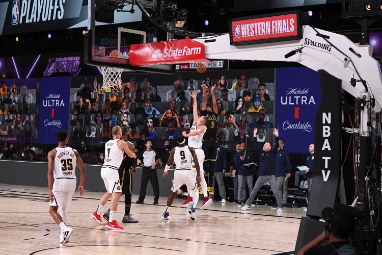 浓眉戴维斯绝杀掘金集锦,湖人掘金戴维斯绝杀倒计时三分钟