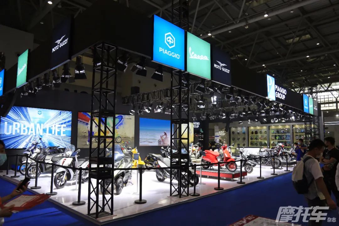 vespa重庆摩托车博览会新款发布,2021重庆摩博会vespa踏板