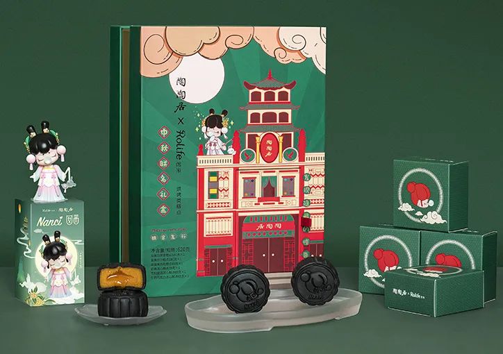 燃到不敢认!国货品牌月饼太美了,连老外都要疯*搞狂**代购