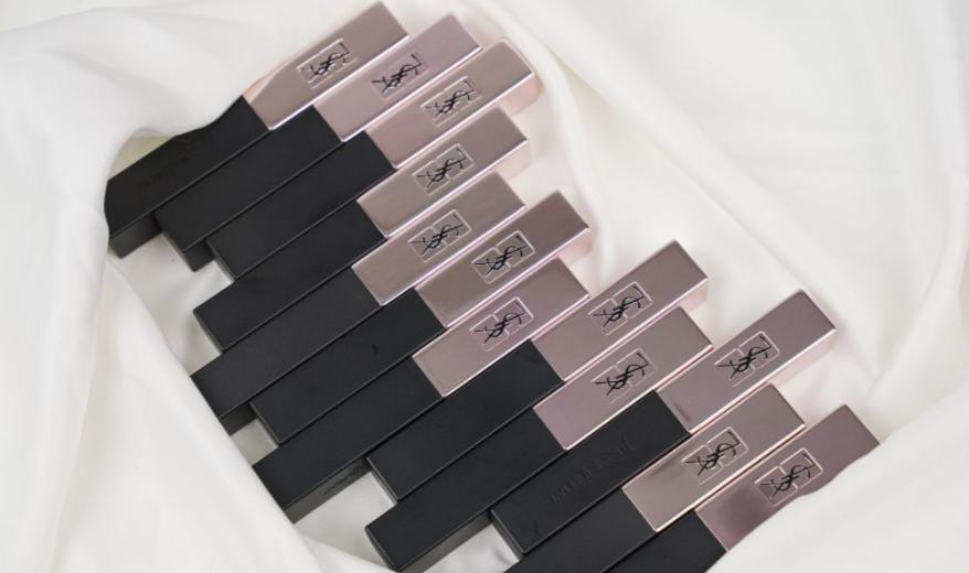 ysl秋冬雾面唇釉,ysl口红桃红限定新色