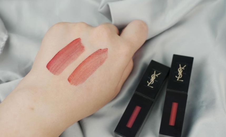 ysl秋冬雾面唇釉,ysl口红桃红限定新色