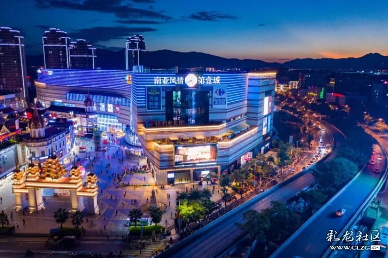 昆明西山南亚风情第壹城,昆明之夜不夜城
