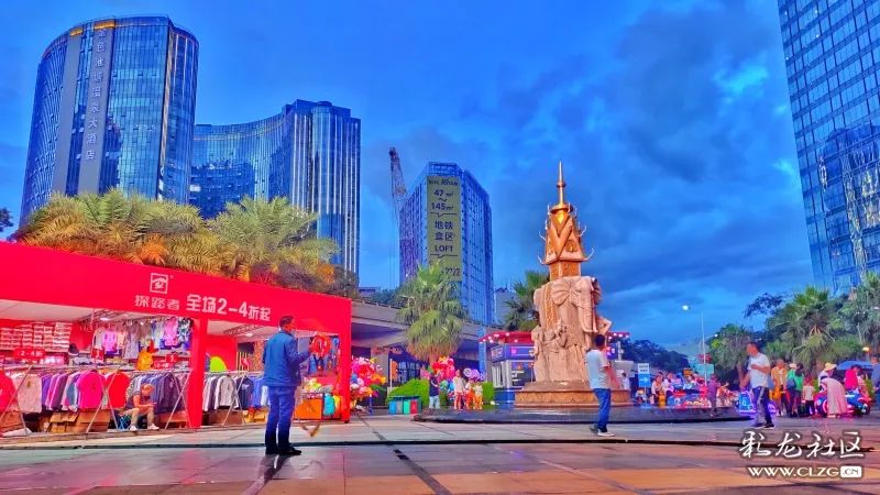 昆明西山南亚风情第壹城,昆明之夜不夜城