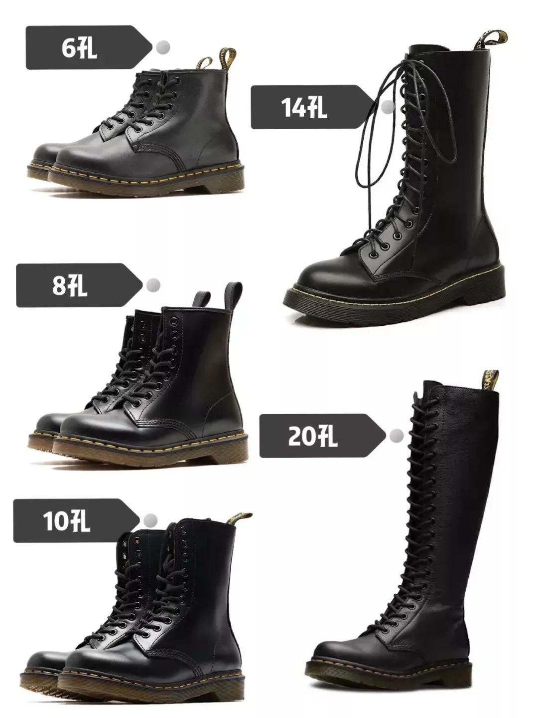 秋冬轻便保暖马丁靴,冬季必备马丁靴总有一款适合你