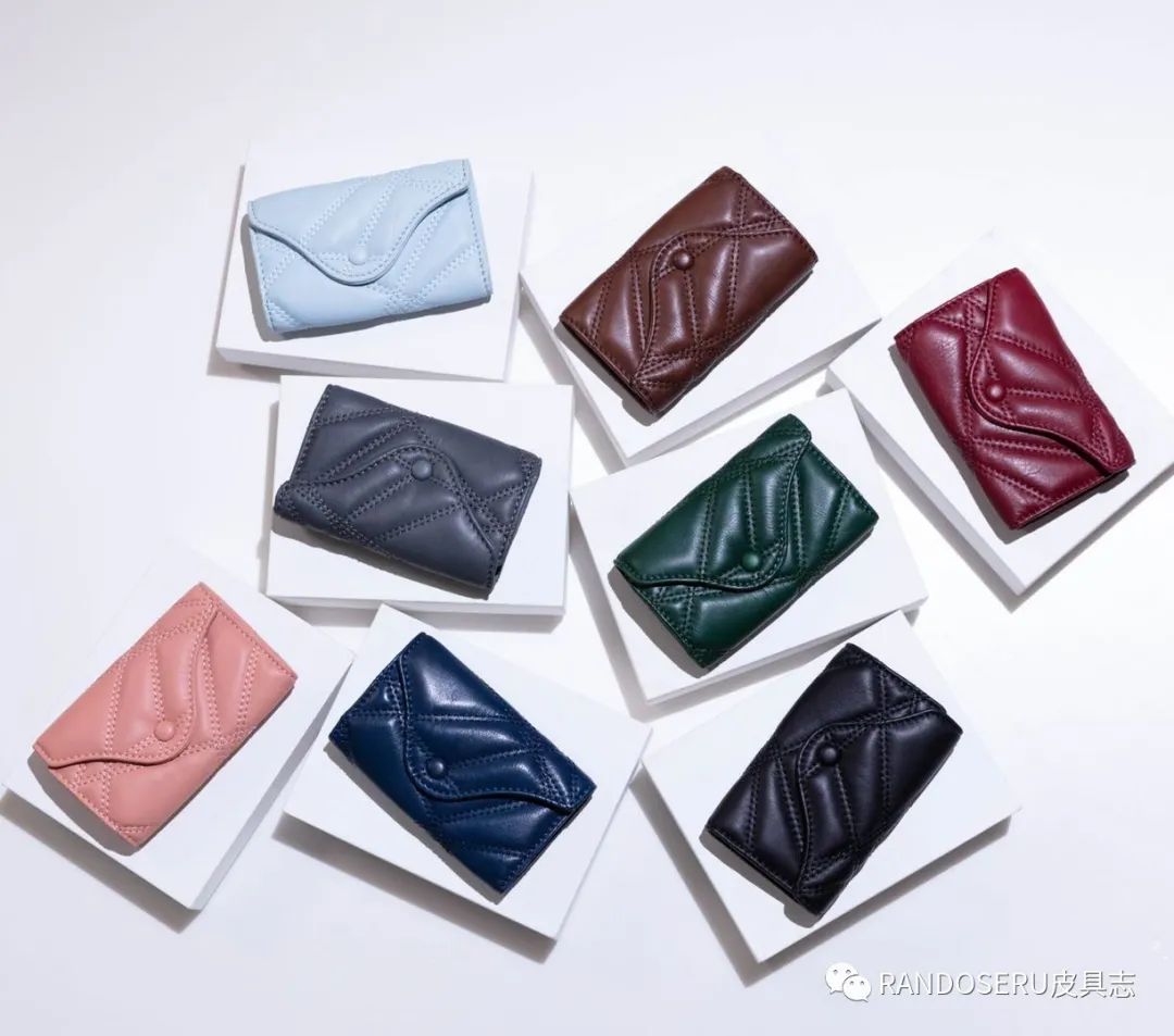 RANDOSERUXAPOLLINARIS联名|首款原创专利建筑几何切割多功能钥匙包卡包首发