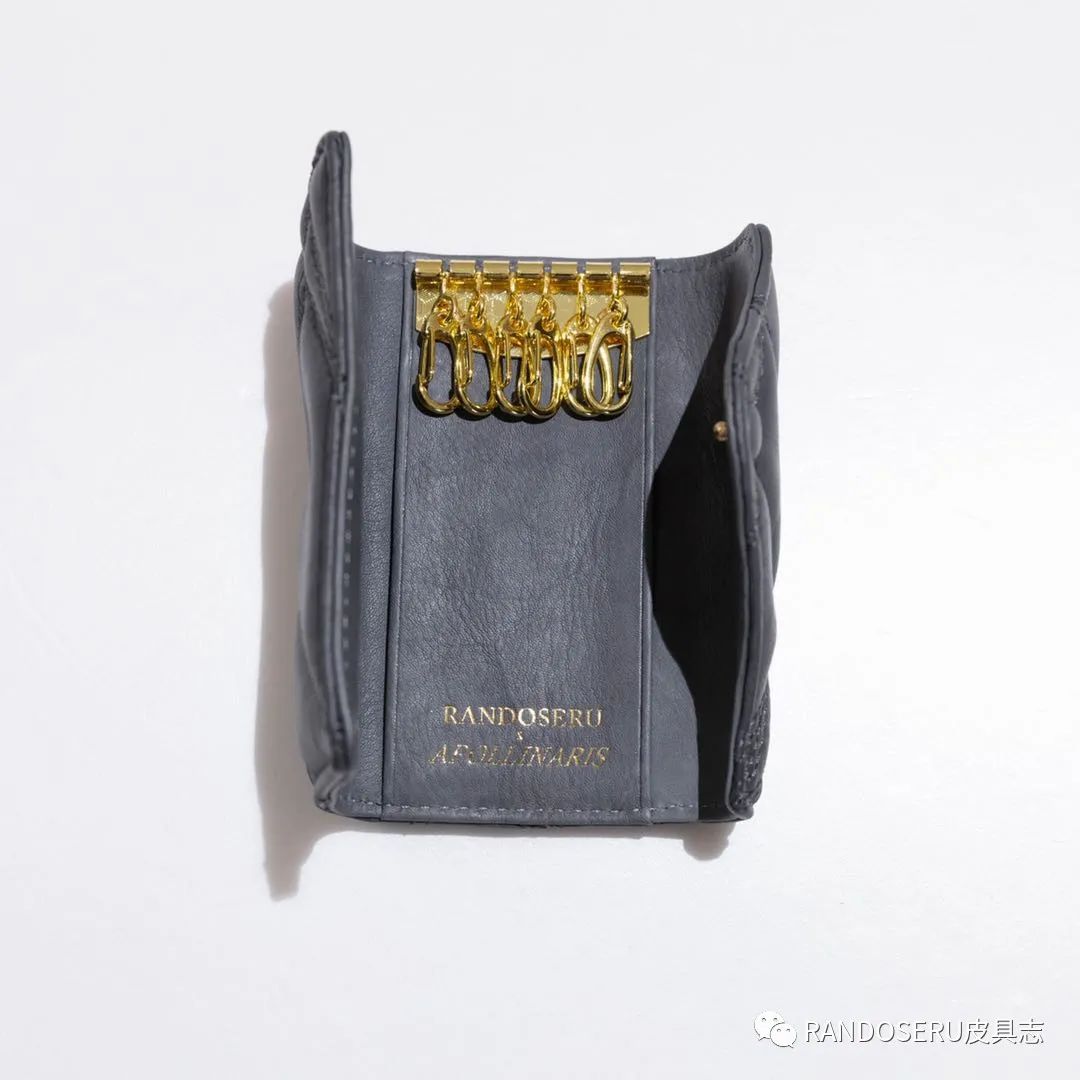 RANDOSERUXAPOLLINARIS联名|首款原创专利建筑几何切割多功能钥匙包卡包首发