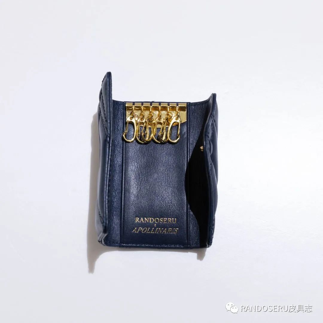 RANDOSERUXAPOLLINARIS联名|首款原创专利建筑几何切割多功能钥匙包卡包首发