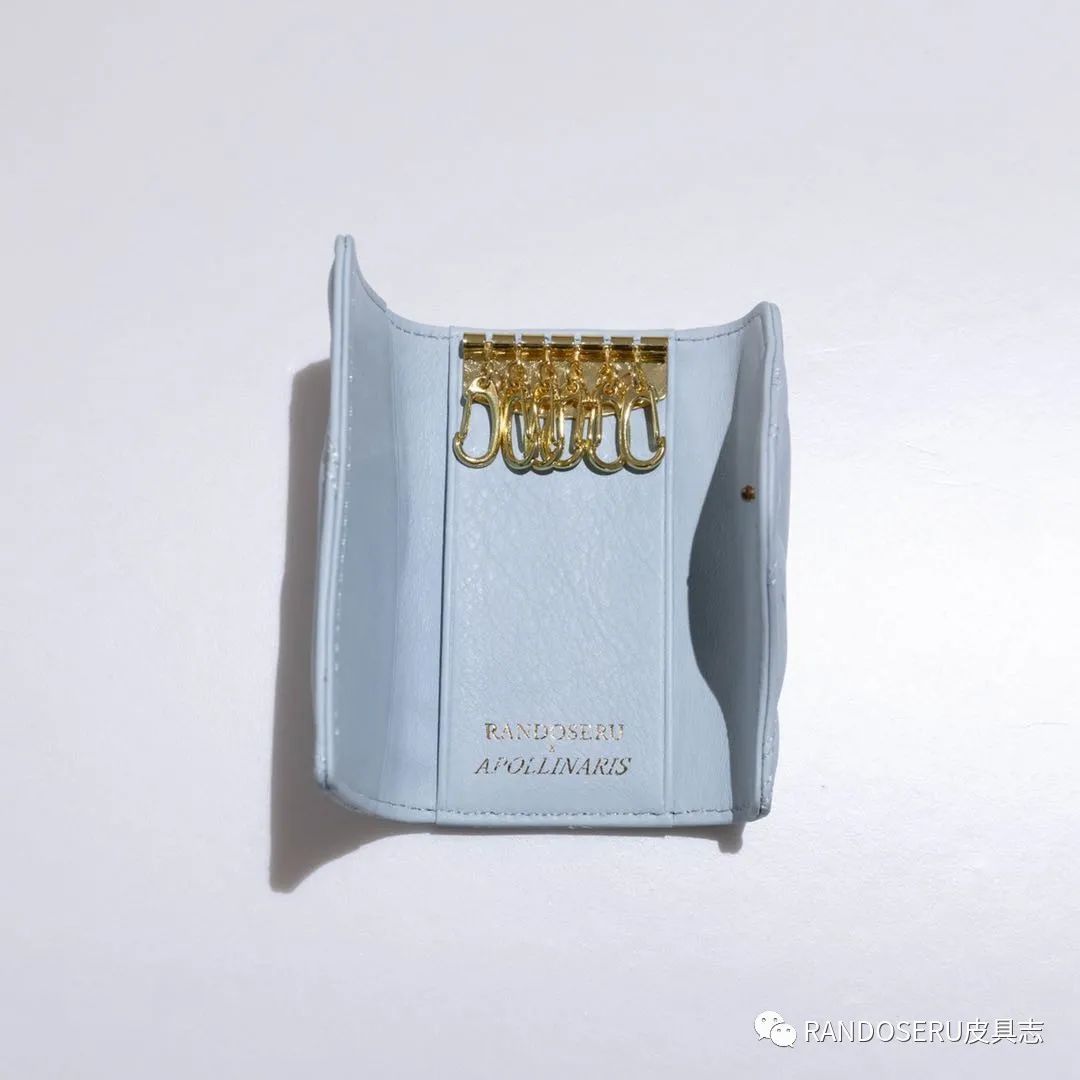 RANDOSERUXAPOLLINARIS联名|首款原创专利建筑几何切割多功能钥匙包卡包首发
