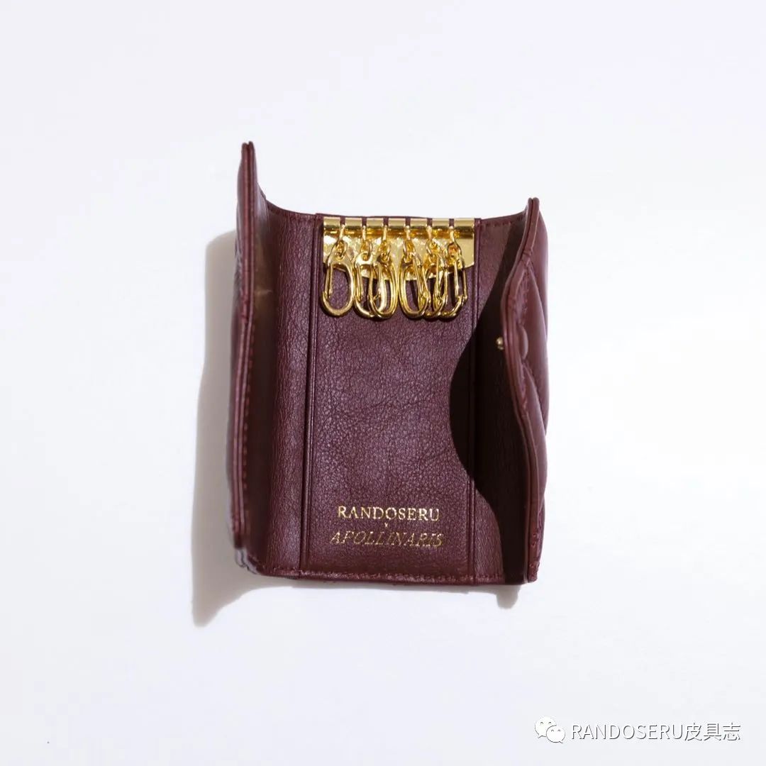 RANDOSERUXAPOLLINARIS联名|首款原创专利建筑几何切割多功能钥匙包卡包首发