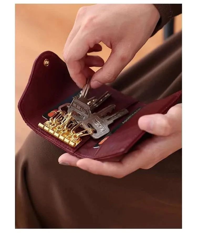 RANDOSERUXAPOLLINARIS联名|首款原创专利建筑几何切割多功能钥匙包卡包首发