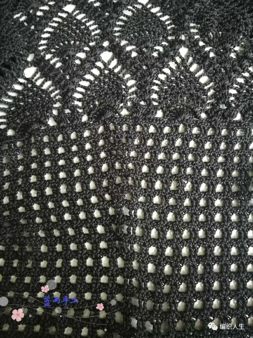 粗蕾丝线钩针编织夏季开衫,钩针蕾丝长款开衫图解