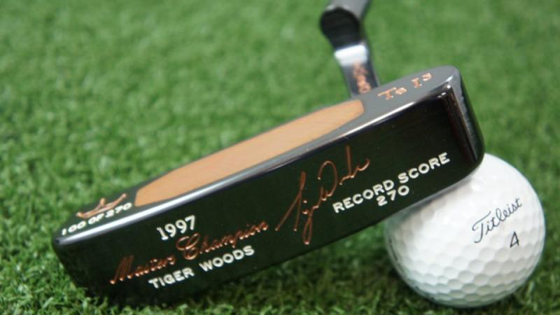 备用杆都能卖100万!盘点:老虎用过的每一支推杆