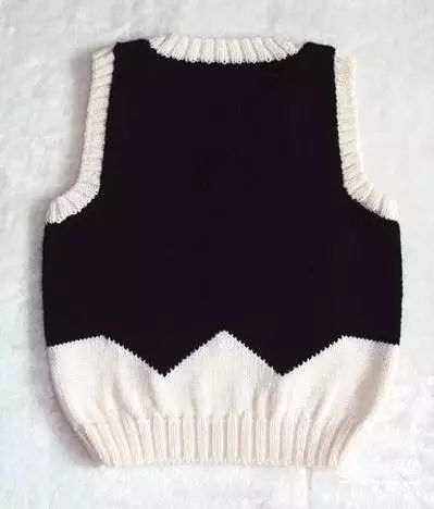 儿童背心6-12岁秋冬款长款,儿童v领背心的织法