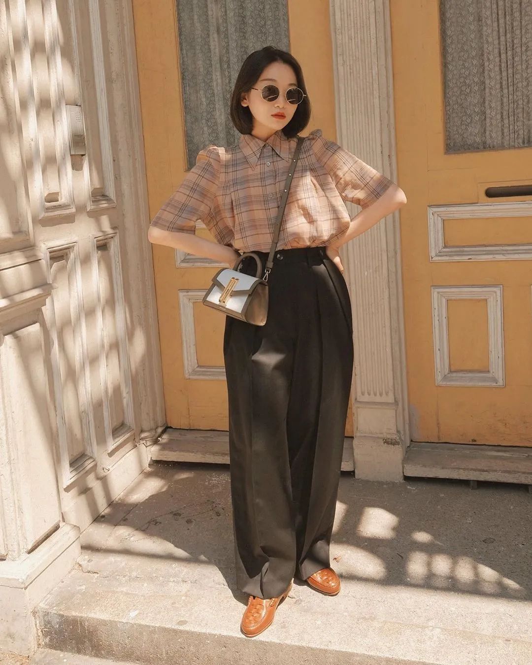 梨形身材亚裔穿搭,身材娇小怎样穿出高端大气上档次