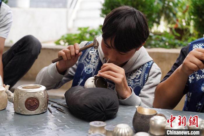 大理鹤庆银工艺,云南非遗鹤庆银器