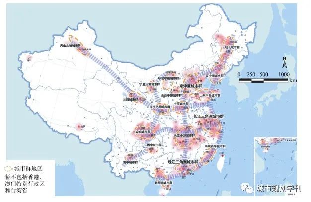 张艺帅赵民程遥|我国城市群的识别、分类及其内部组织特征解析——基于“网络联系”和“地域属性”的新视角