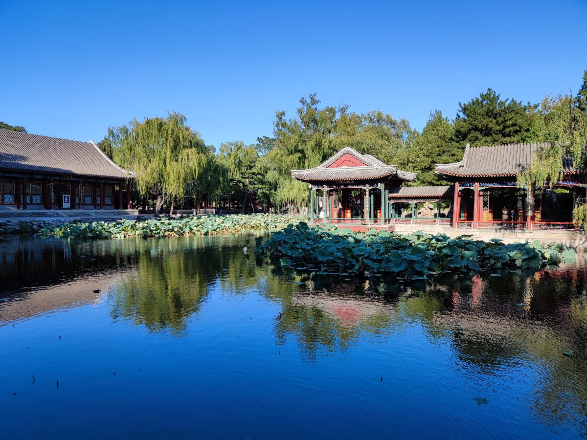 谐趣园俯瞰图,谐趣园2021