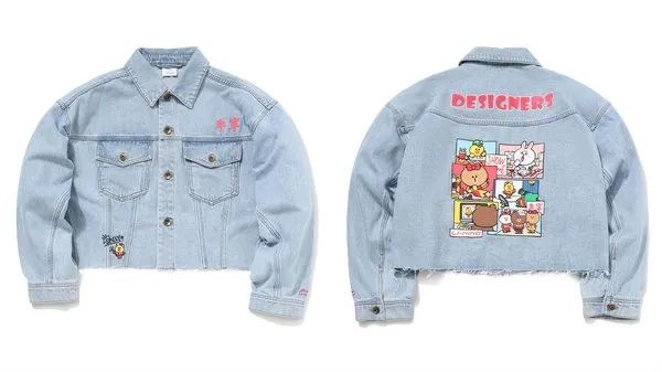 李宁linefriends联名针织外套,李宁联名linefriendst恤