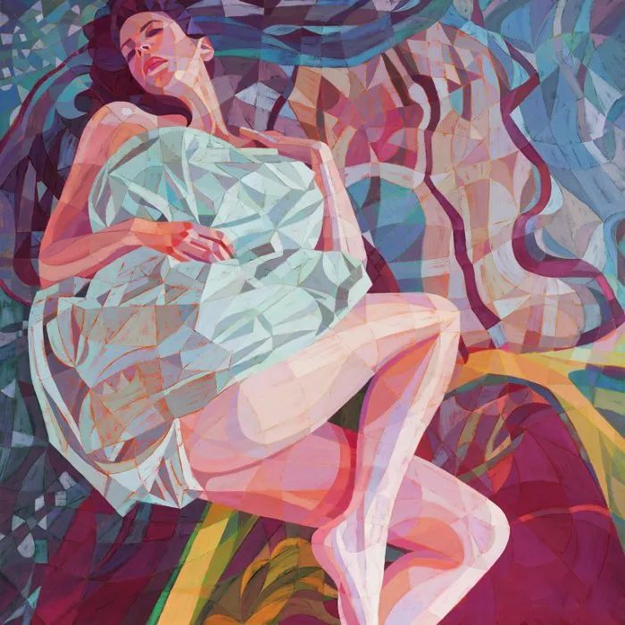 色彩斑斓彩铅画,色彩斑斓的彩铅画超级的美