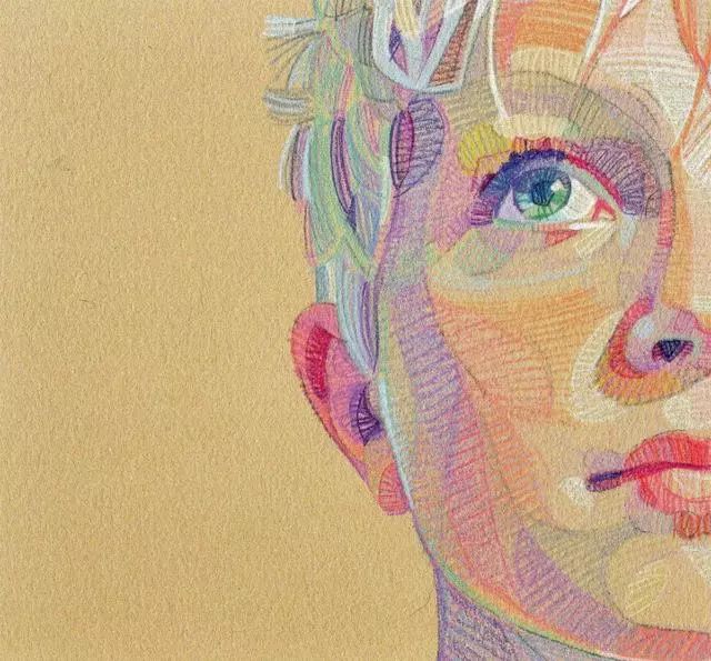 色彩斑斓彩铅画,色彩斑斓的彩铅画超级的美