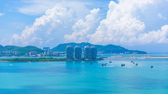 三亚三面海旅游攻略,三亚旅游攻略大海湾