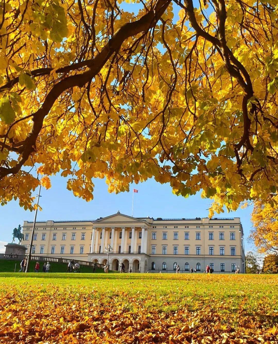 秋天的挪威有多美,挪威最美丽的秋天
