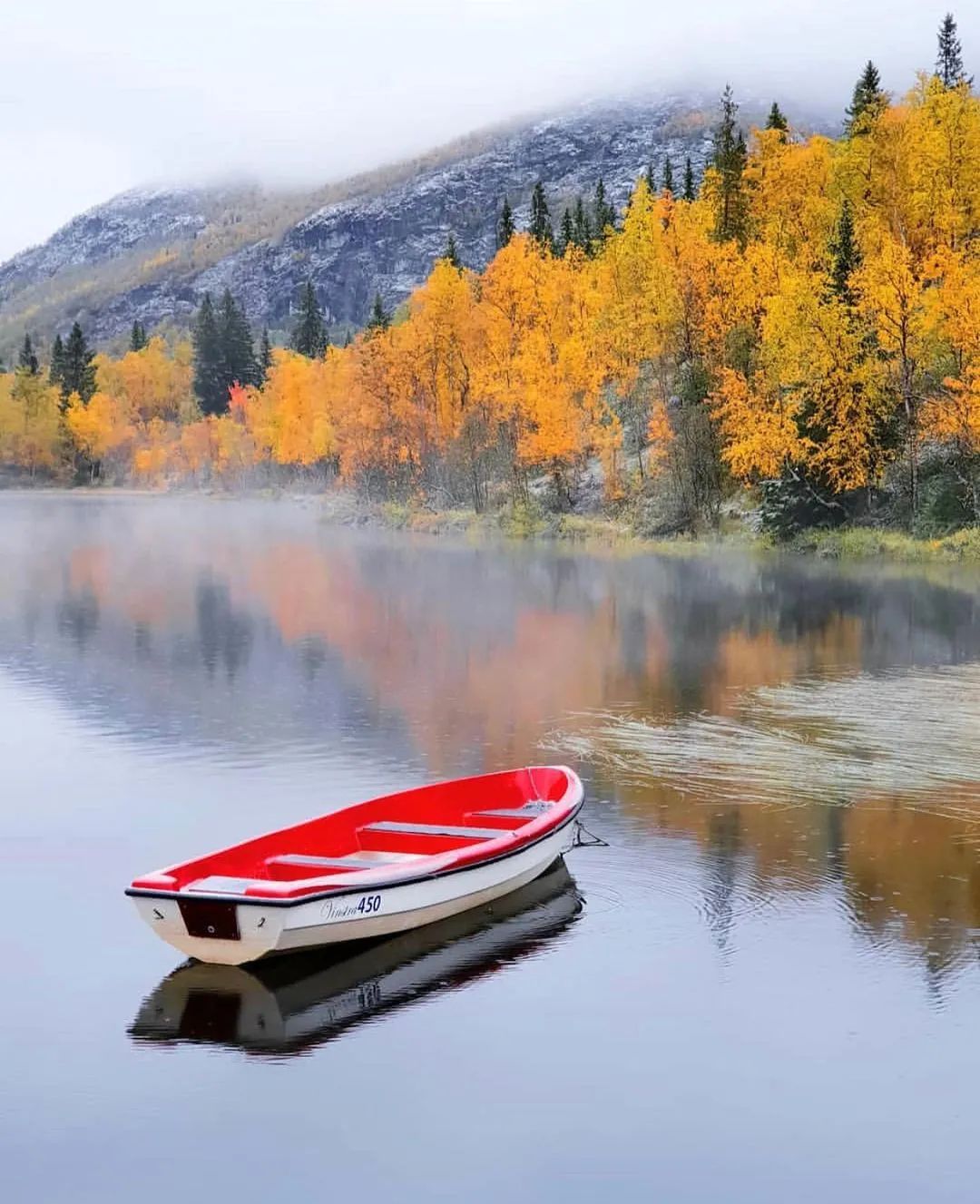 秋天的挪威有多美,挪威最美丽的秋天