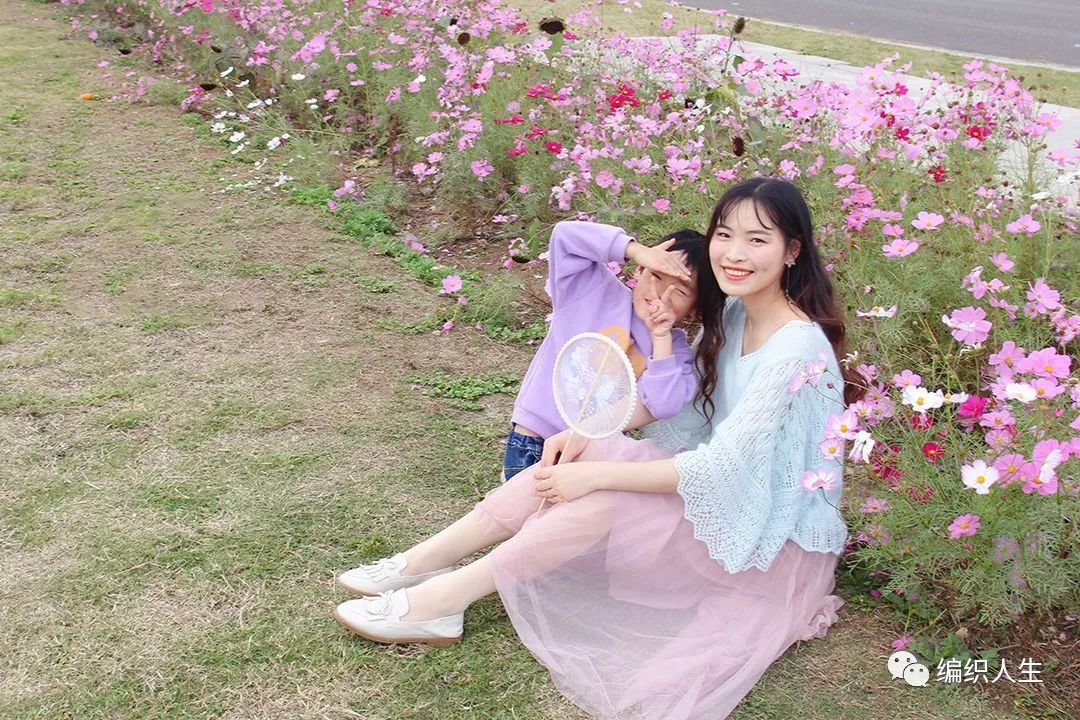 显瘦镂空马海毛毛衣开衫编织教程,马海毛落肩袖开衫编织教程