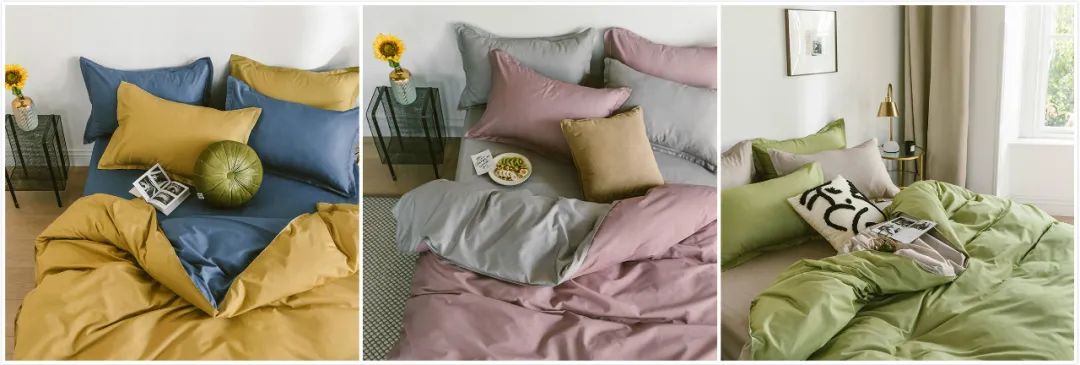 水星家纺纯棉亲肤四件套,纯棉四件套亲肤棉简单