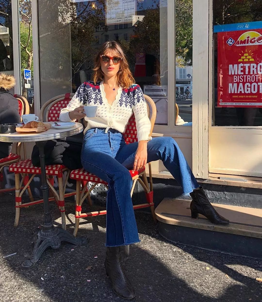 周末突袭|今年流行的V领大毛衣好香好香,看完不被种草算我输