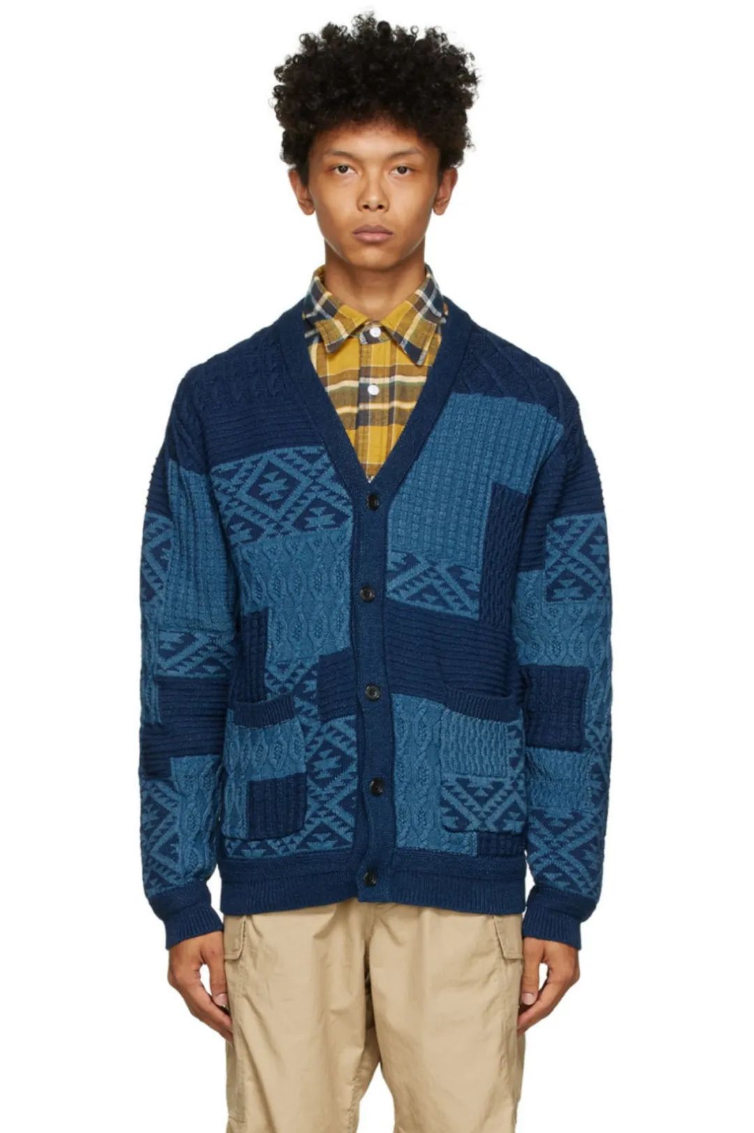 秋冬新款针织开衫女百搭撞色,秋冬必买的基础款针织开衫