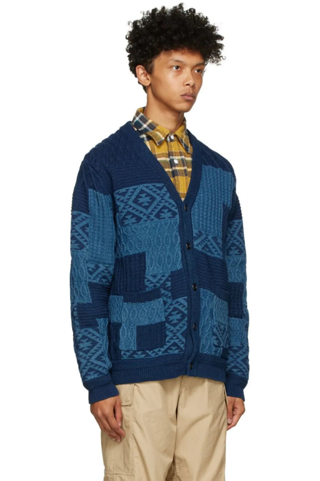 秋冬新款针织开衫女百搭撞色,秋冬必买的基础款针织开衫