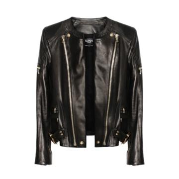 刘诗诗最近穿的皮衣变装,刘诗诗机车皮衣穿搭