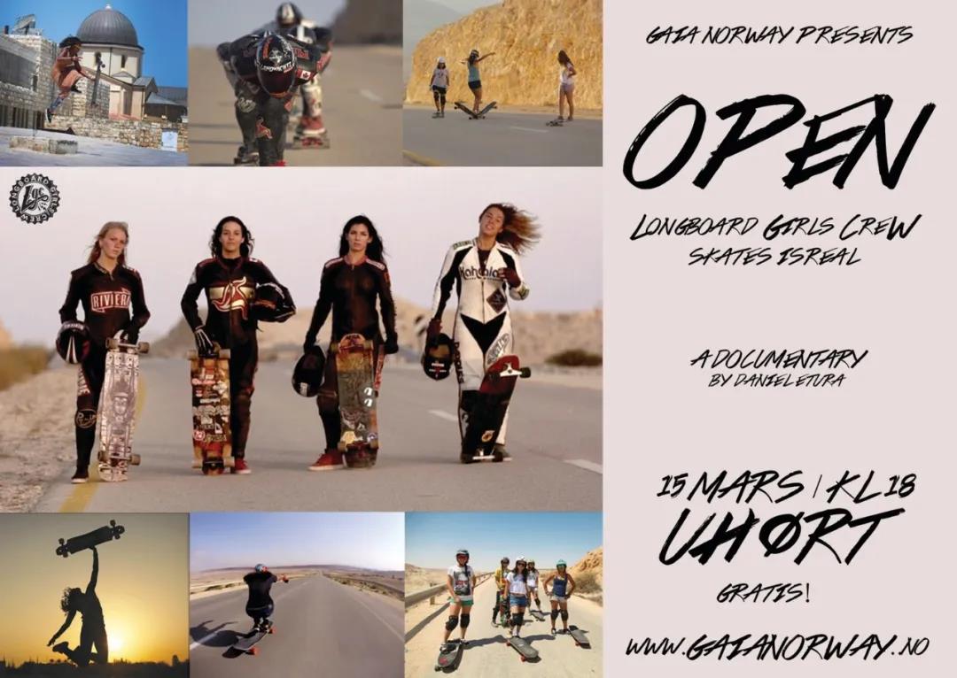 长板女孩·第二季！迟到七年的长板公路大片《OPEN》