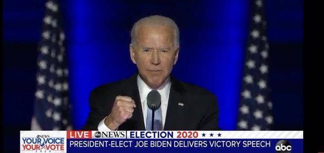 拜登当选美国总统宣言,拜登以当选总统身份发表讲话完整