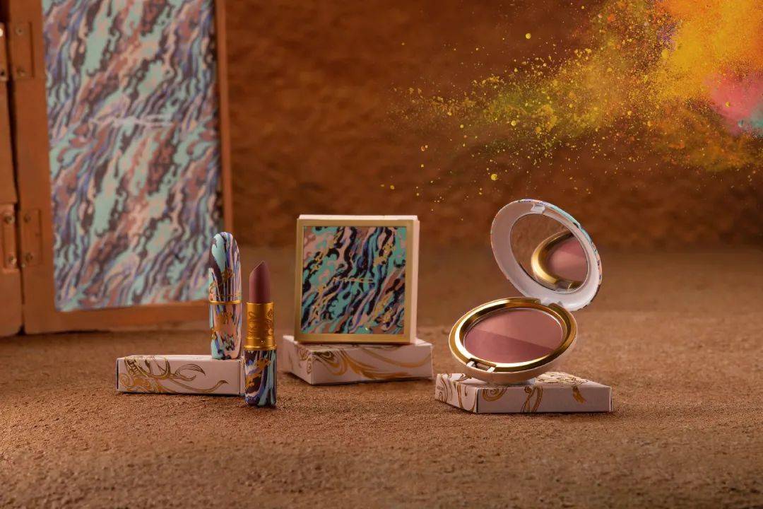 敦煌壁画彩妆,敦煌壁画与美妆联名