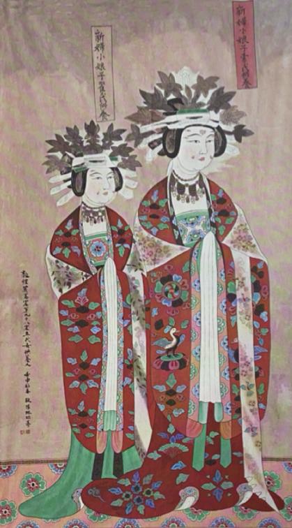 敦煌壁画彩妆,敦煌壁画与美妆联名