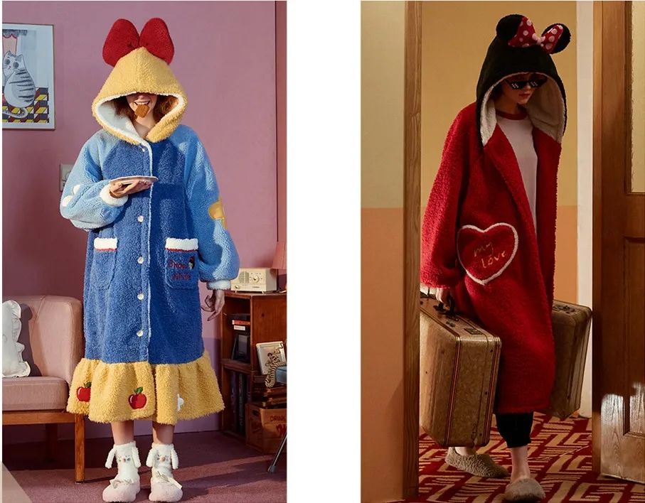 双面珊瑚绒睡衣女款,男双面珊瑚绒睡衣加厚