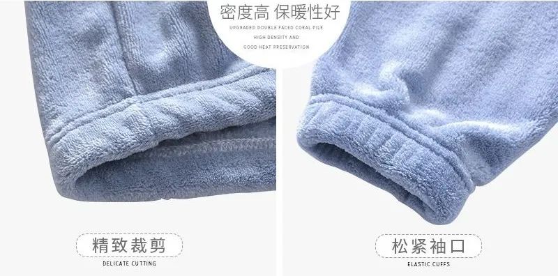 双面珊瑚绒睡衣女款,男双面珊瑚绒睡衣加厚